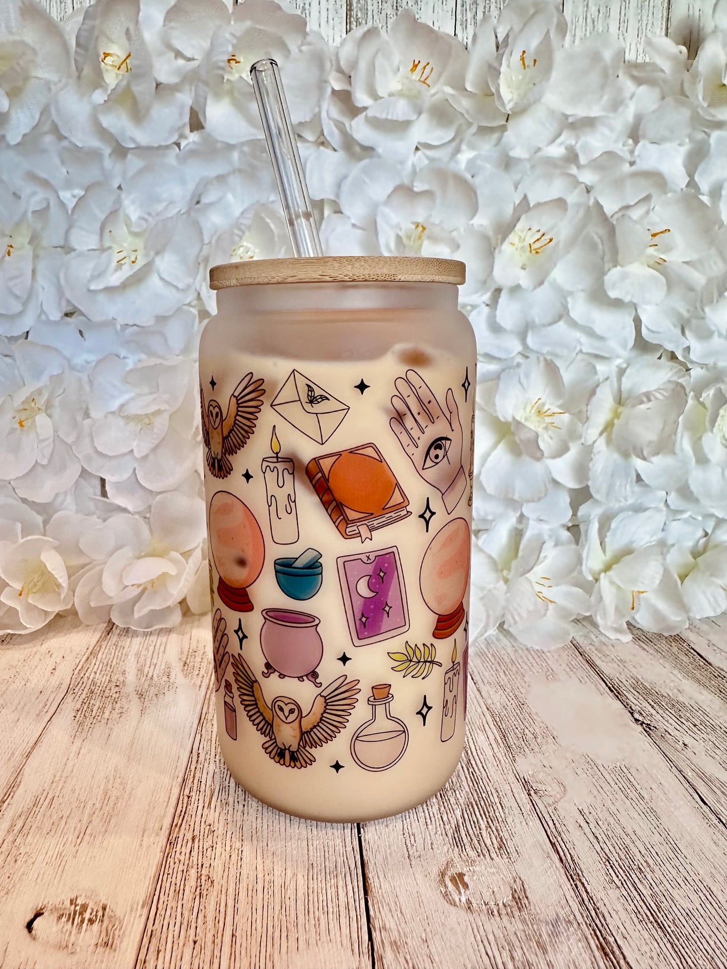 Magic Cup 16oz glass cup