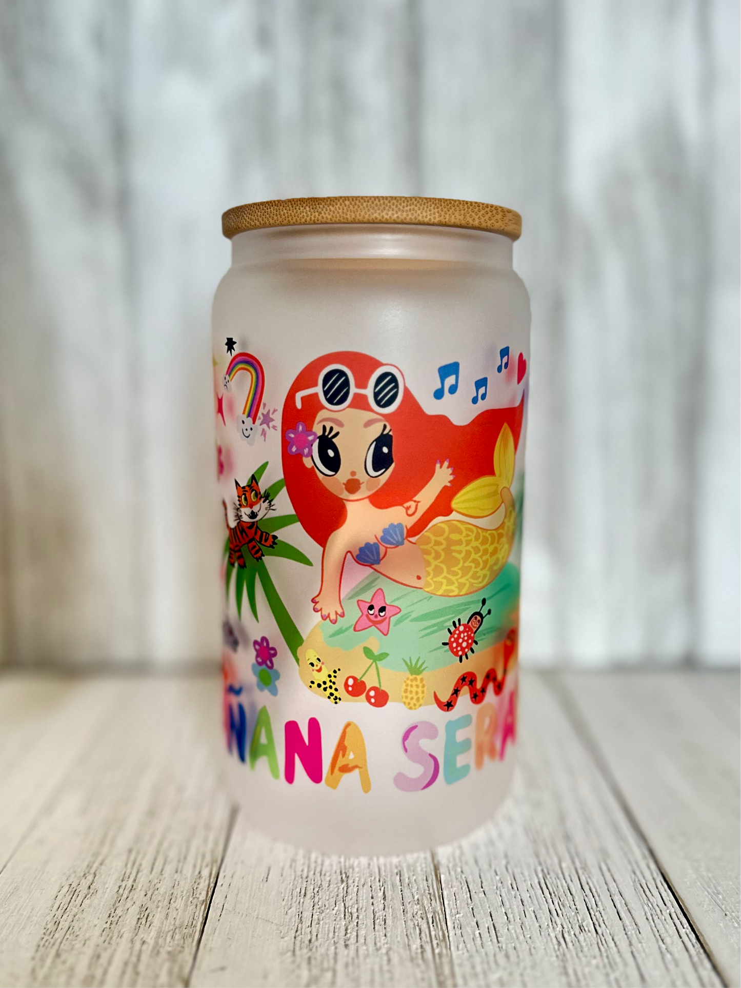 Mañana Será Bonito Glass Cup