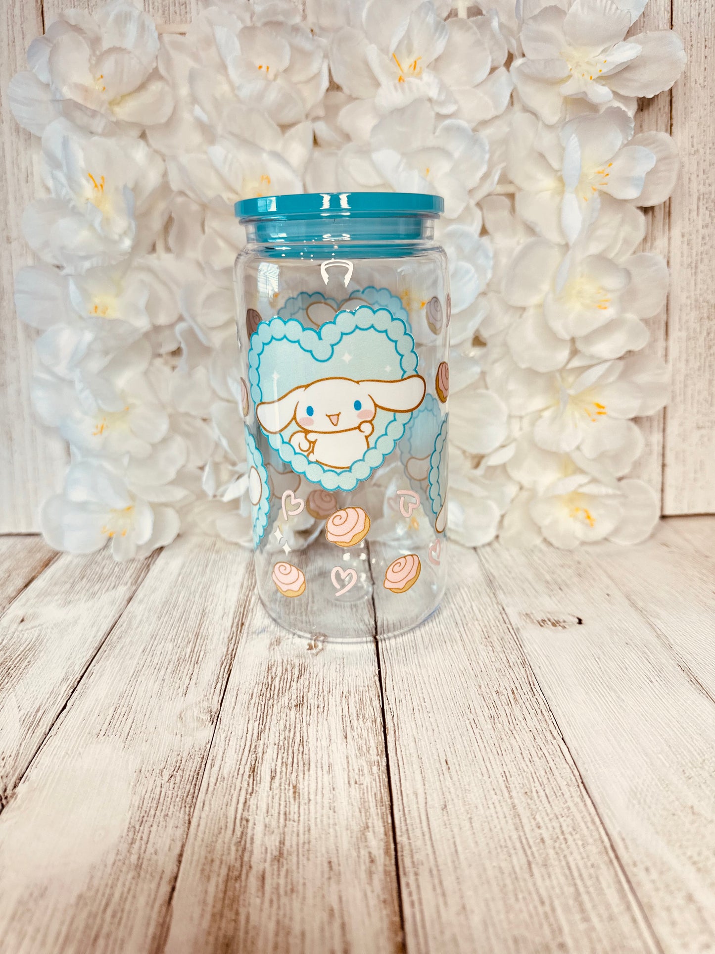 Cinnamon Roll Plastic Cup