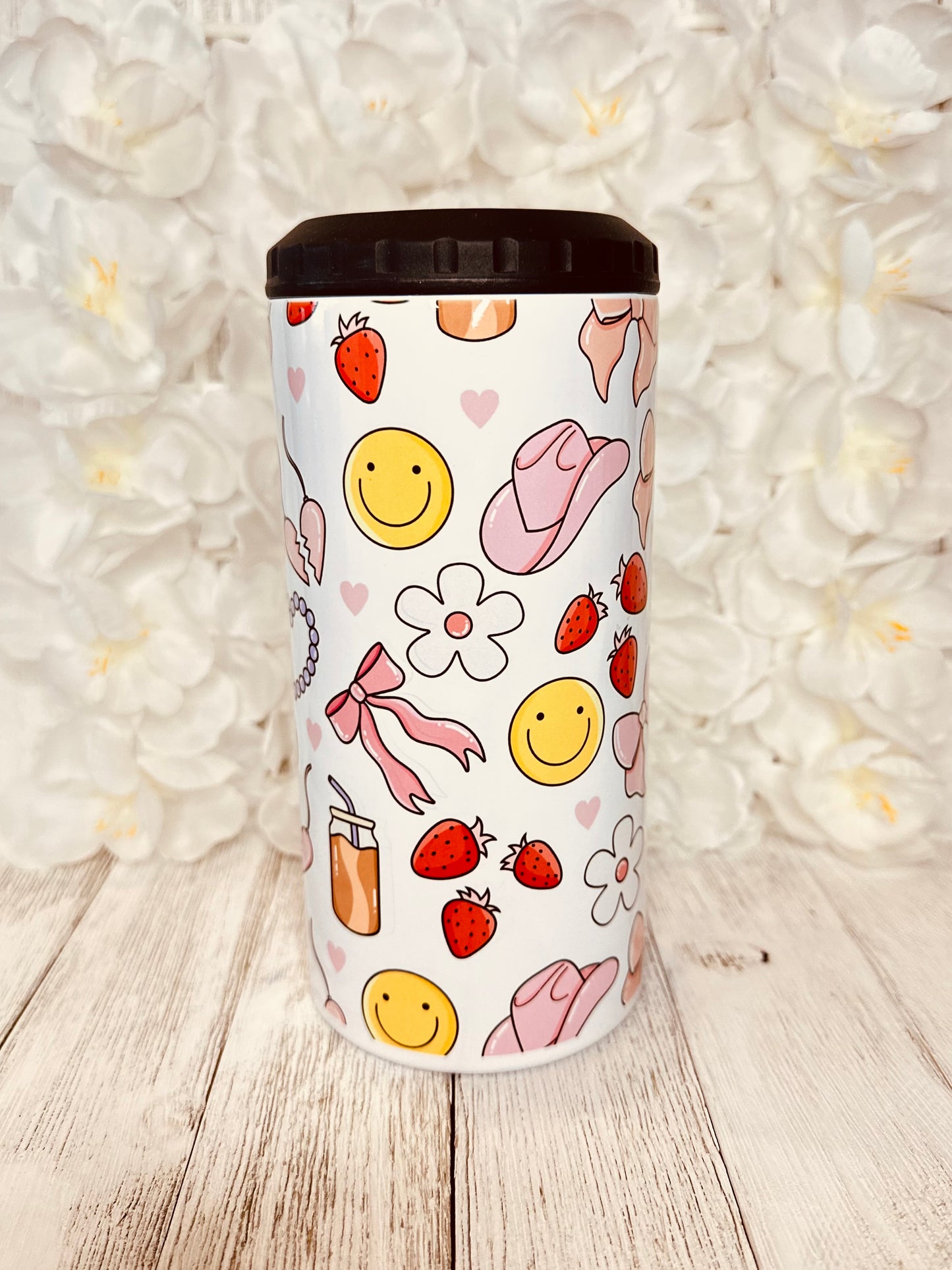 Coquette Cowgirl Can Cooler