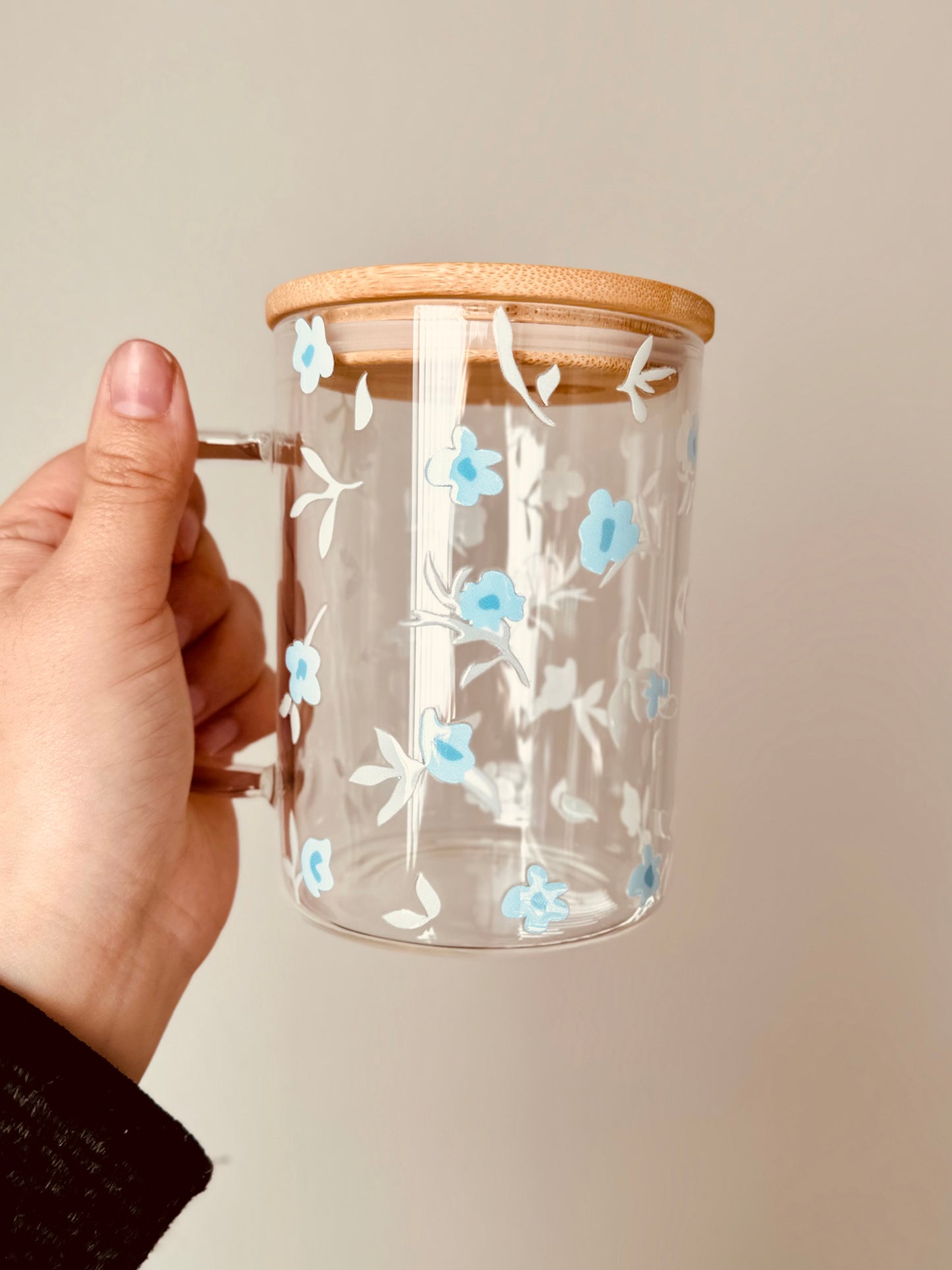 I can buy myself flowers glass mug