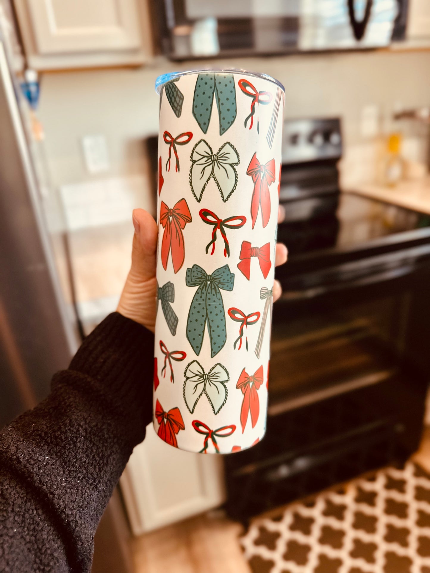 Christmas Bows 20oz Tumbler