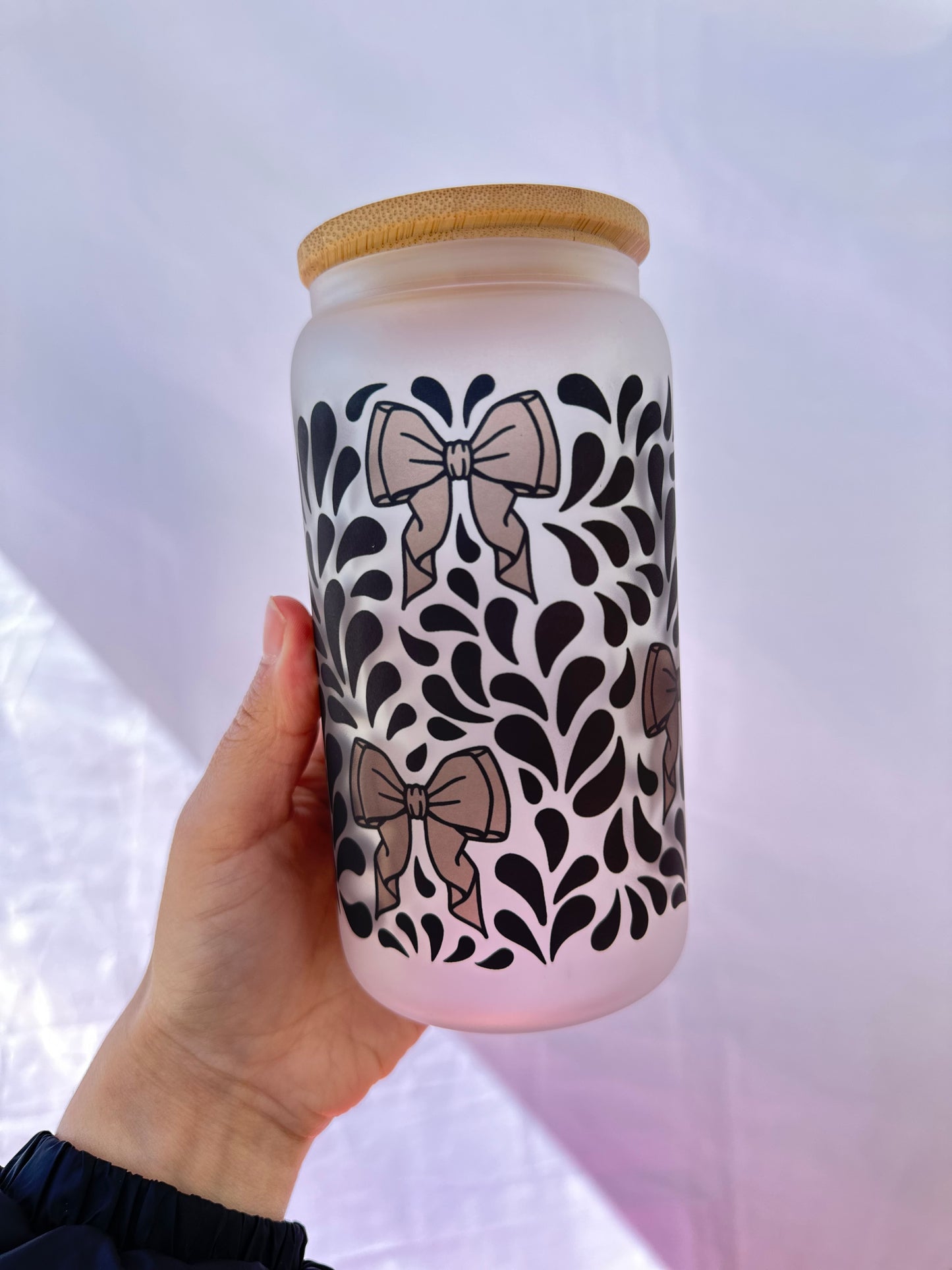 Talavera Coquette Glass Cup