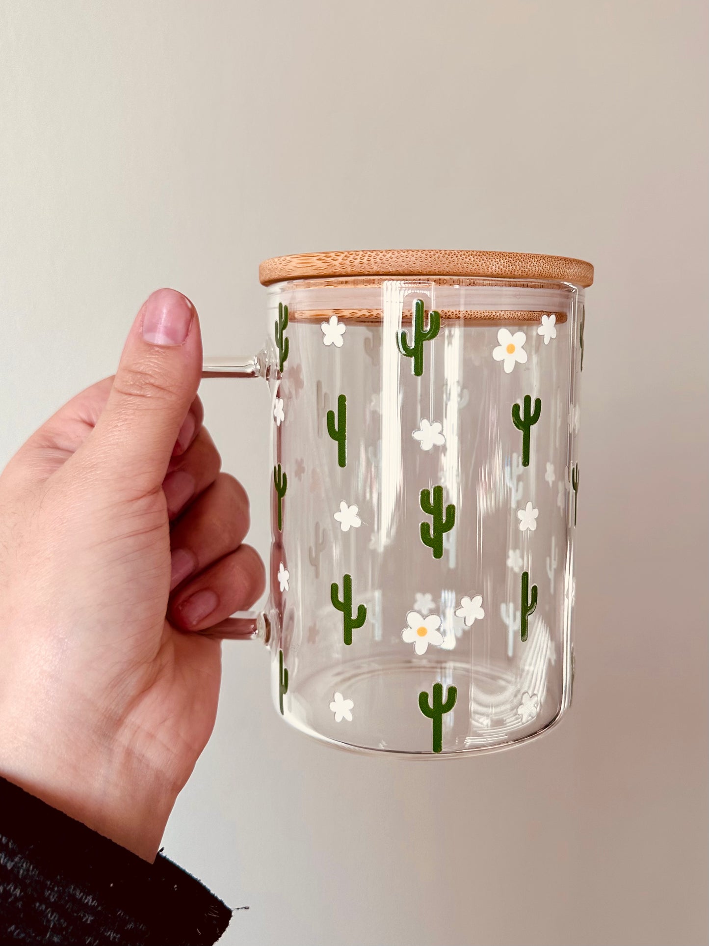 Tiny Cactus & Daisies