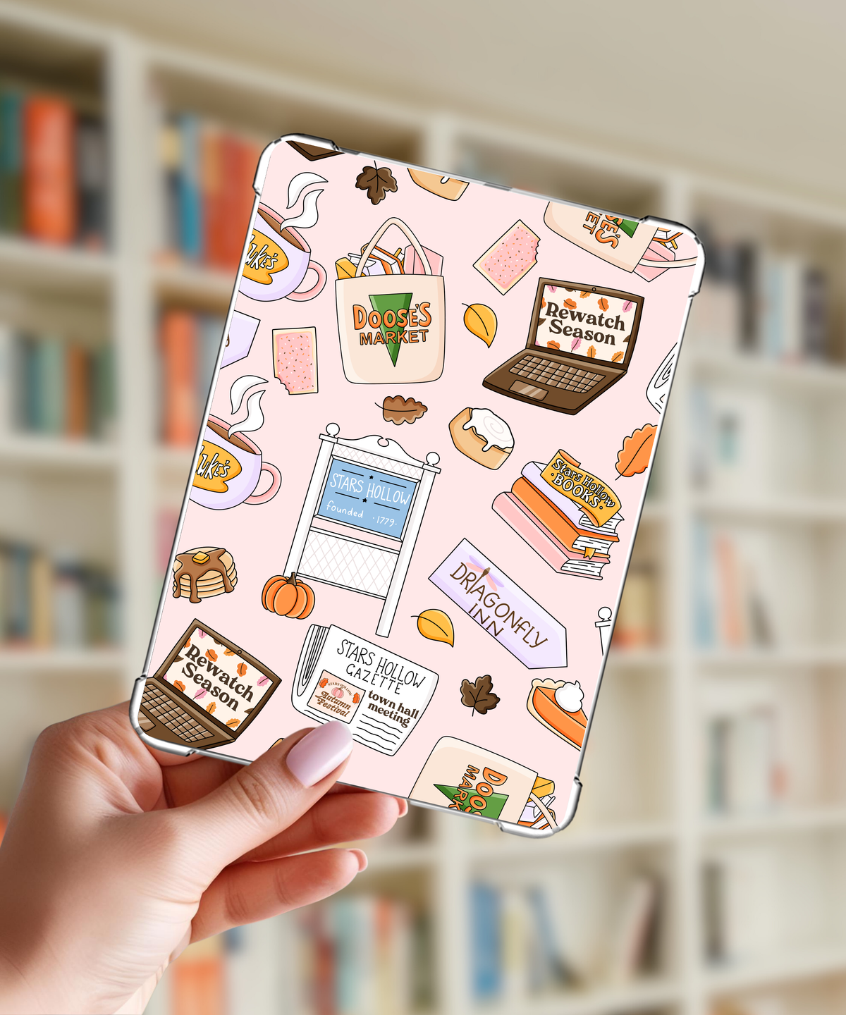 Kindle Insert - Stars Hollow Town Fall