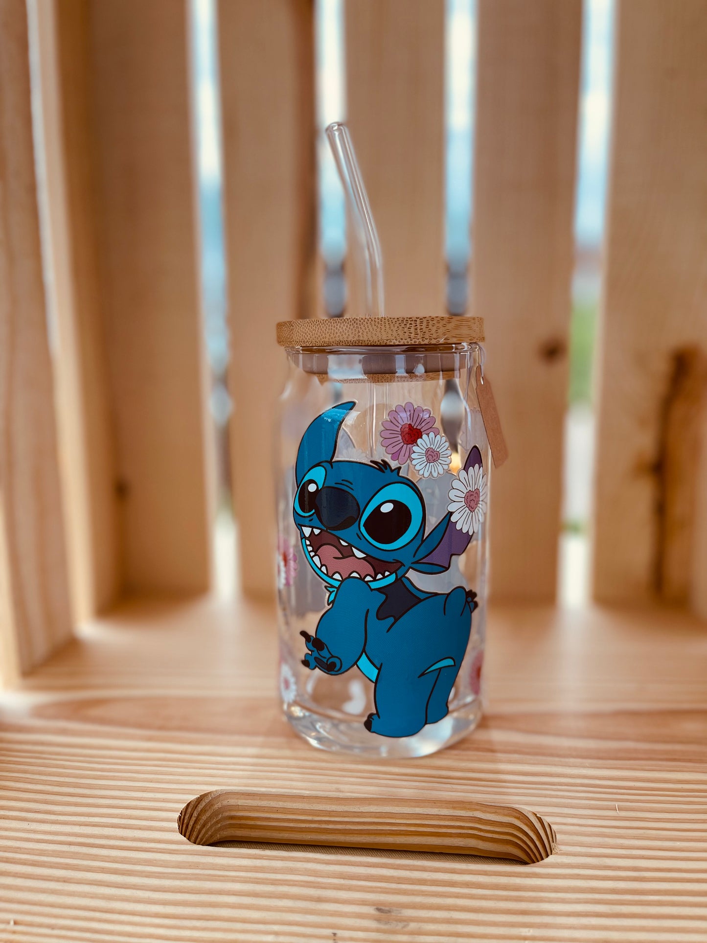 Stitch Glass Cup