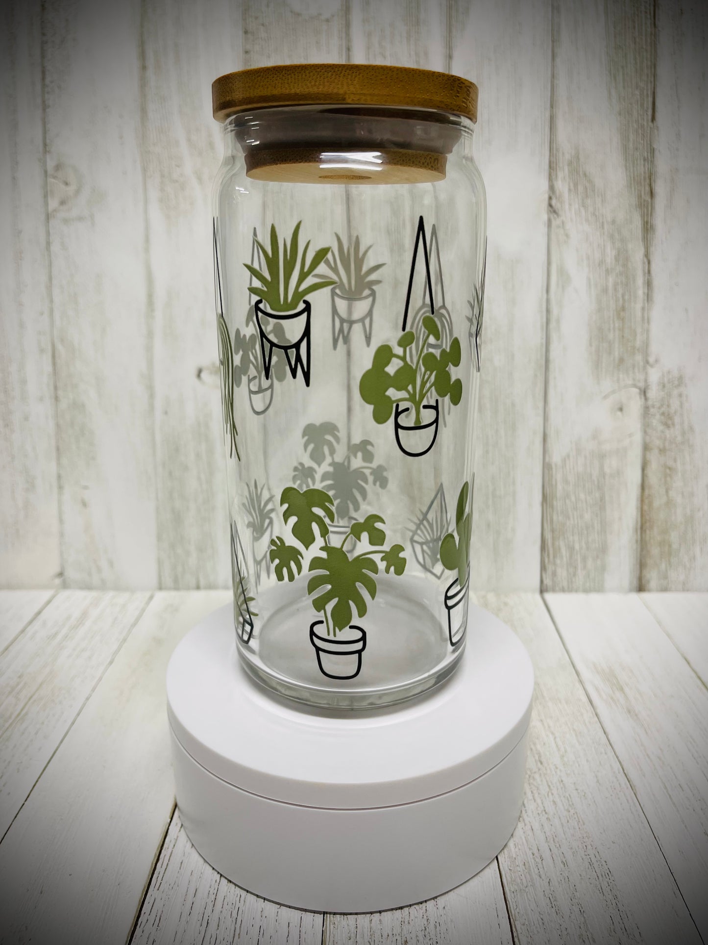Hanging plants 20oz Glass cup