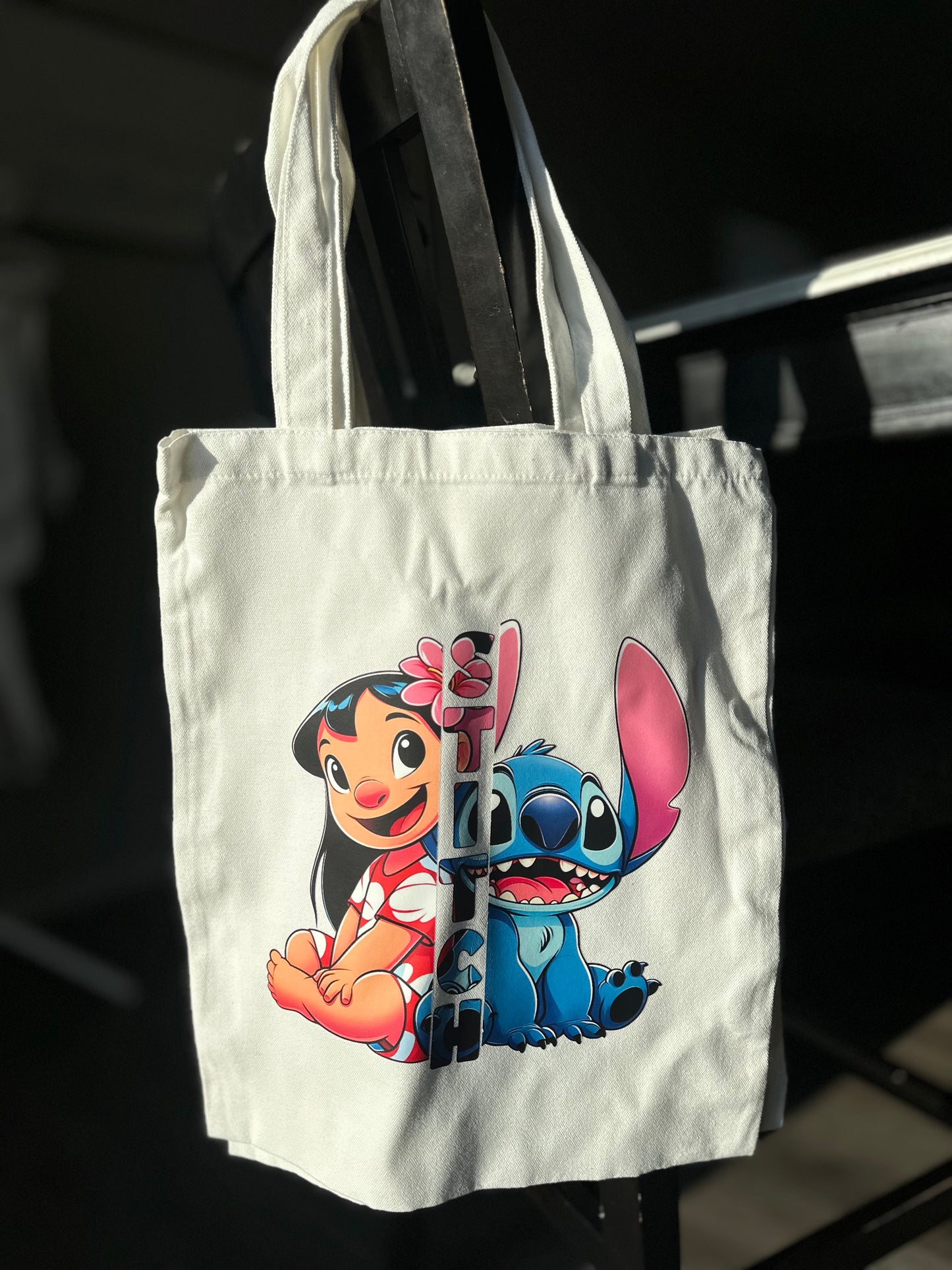 Blue Alien Tote Bag