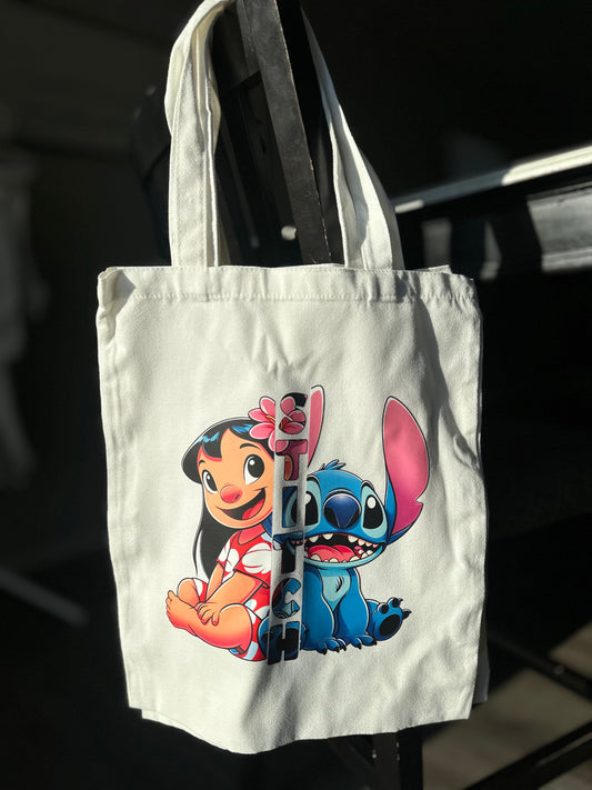 Blue Alien Tote Bag