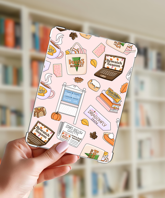 Kindle Insert - Stars Hollow Town Fall