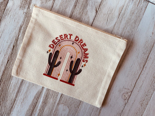 Desert Dreams make up pouch